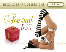 Un regalo especial de lencer�a sexy y juguetes er�ticos en caja de regalo preparado para sorprender, al mejor precio