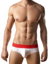 Slips masculinos en color blanco