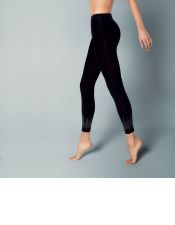 Medias tipo Leggins sexys de tejido elstico con detalles brillantes en la parte del tobillo LEG00023