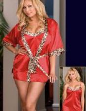 Batas sexys en color rojo